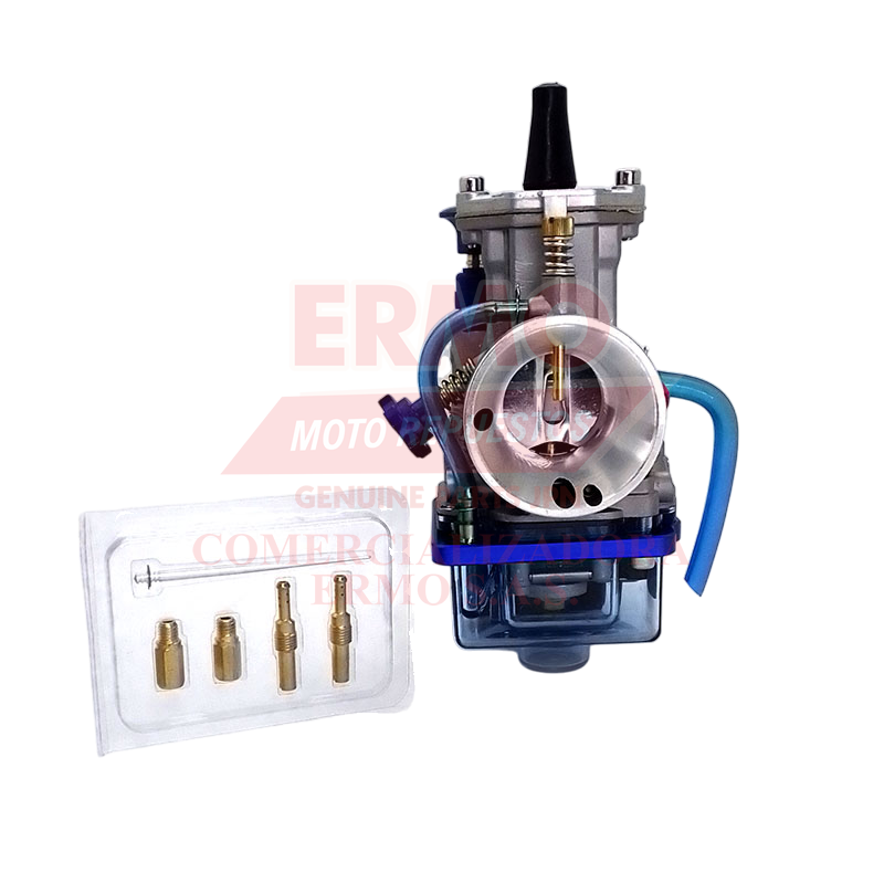 Carburador Cortina Plana 30 mm Azul KEIHIN